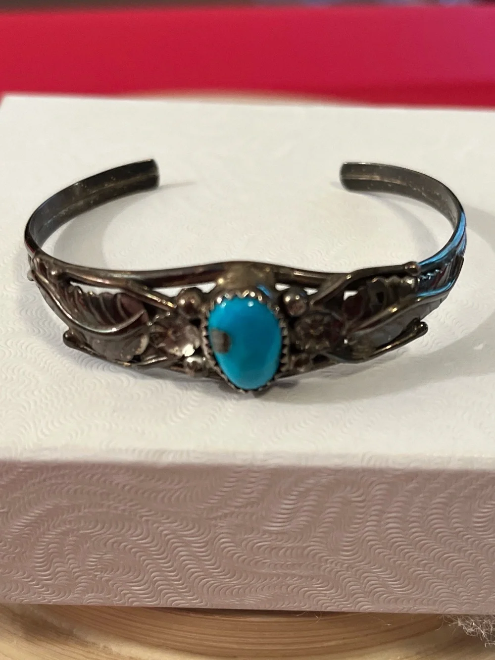 “Old Pawn” ~ Native American Turquoise Bracelet